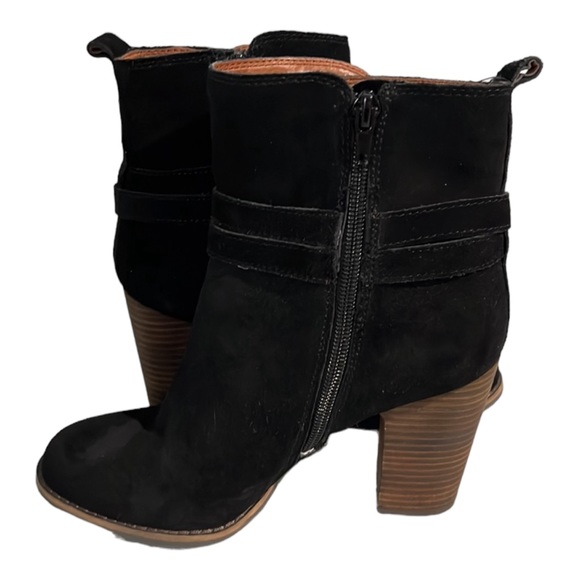 bin 3c Lucky Women's Lk-Latonya Boot Leather size 6.5 worn once - Picture 3 of 9